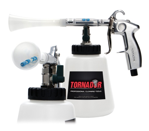 Tornador Car Tool - Patented Air/Liquid Cleaning Solution for Interior and Exterior Detailing