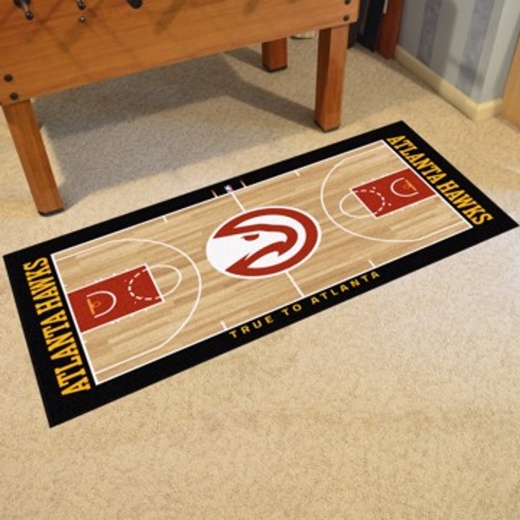 Atlanta Hawks NBA Court Runner 24X44