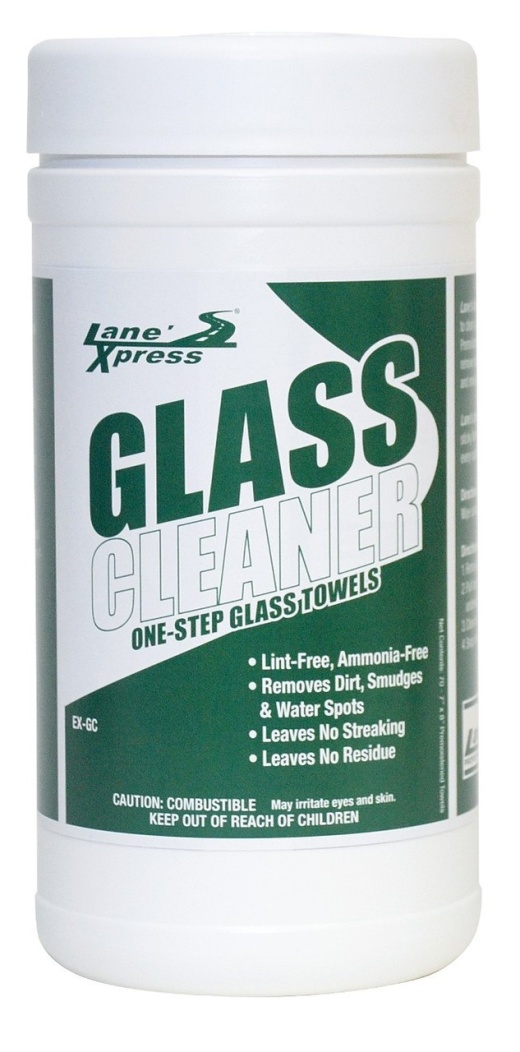Glass Cleaner One-Step Glass Towels