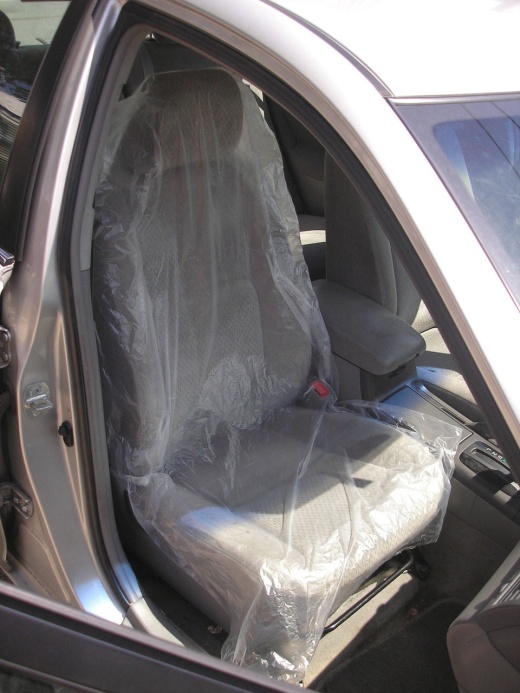 Premium Plastic Seat Covers - 250 Count Per Box