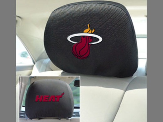 NBA Miami Heat Head Rest Cover 10"x13"