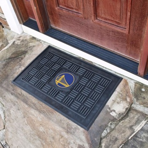 Golden State Warriors Medallion Door Mat