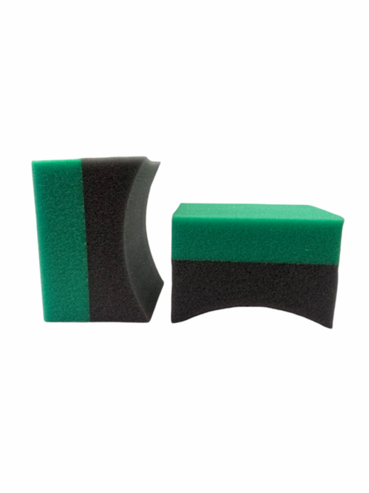 Large Contour Tire Dressing Applicators, 2 Pack