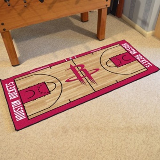 Houston Rockets Large Court Runner 29.5X54