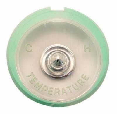 Temperature Face Lens for 1959-60 Chevy Impala, Bel Air, Biscayne, El Camino (Original GM Part #1513659)