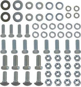 1959 Chevy Impala Rear Bumper Mounting Kit - 64 Piece Set