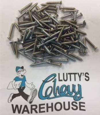 Garnish Molding Screw Set for 1955-57 Chevy Passenger Sedan Delivery