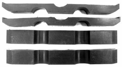 Radiator Mounting U Cushions for 1963-66 Chevy Truck - Upper & Lower Standard Radiator Set