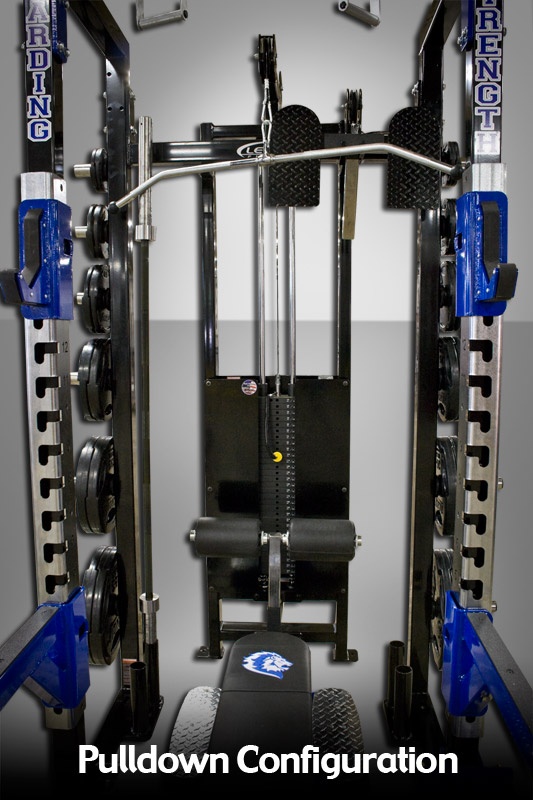 Fusion 1 Inside Lat Pulldown Seated Row Module