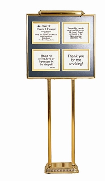 Comp-Directory Four Panel System - Your Essential Display Solution