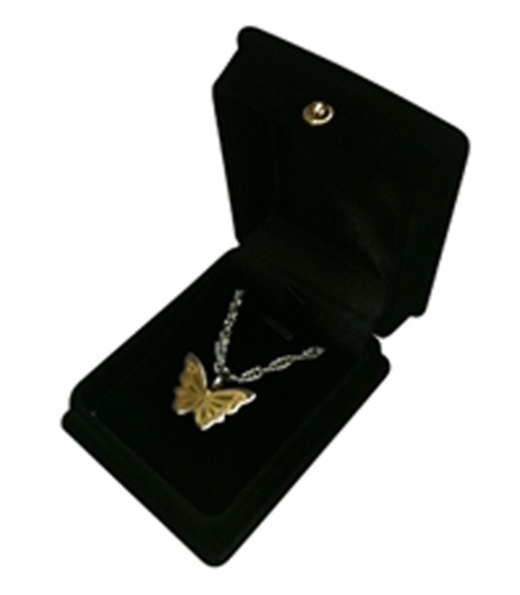 Pendant Collection Two-Tone Butterfly