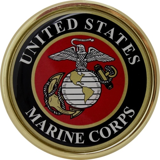 Etched Color Service Medallions