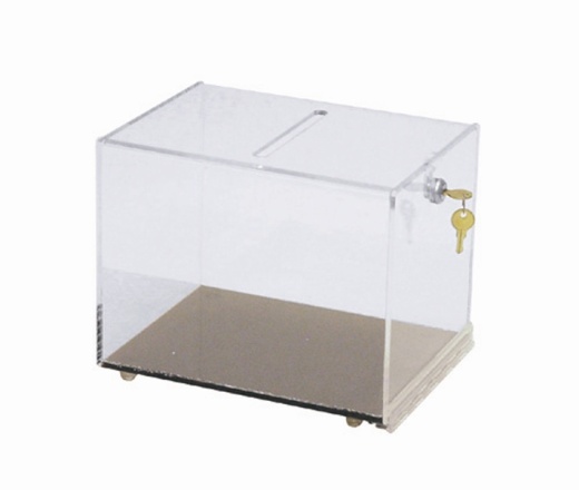 Memorial Contribution Box With Lock