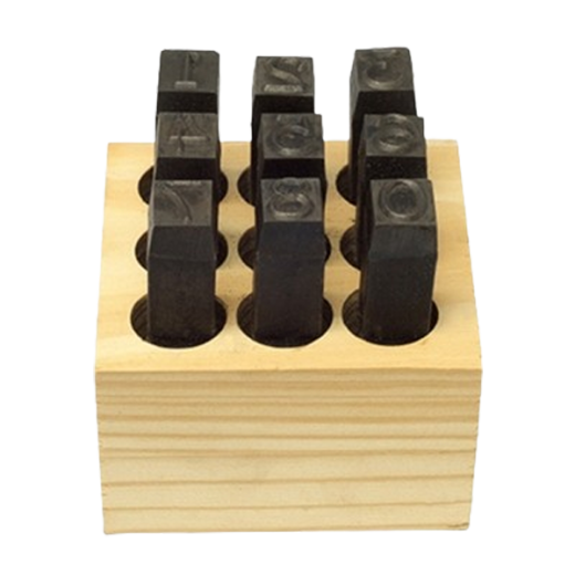 3 1/2 Individual Replacement Marking Dies for Perma-Mark Marking Machine
