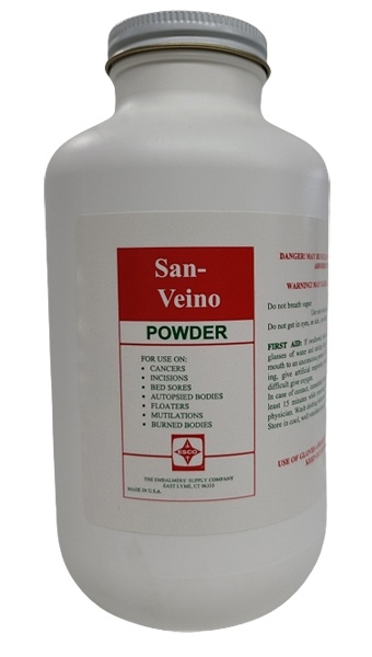 Esco San Veino Powder - Preservative and Deodorant for Funeral Industries