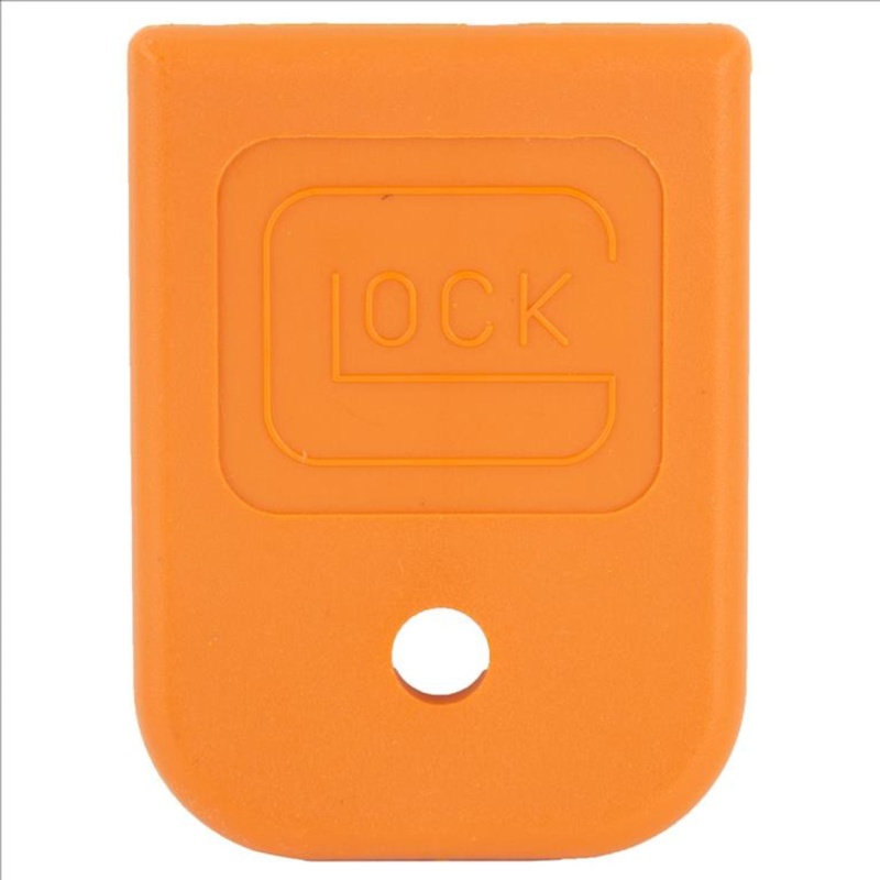 Glock Magazine Floor Plate: Orange, Small