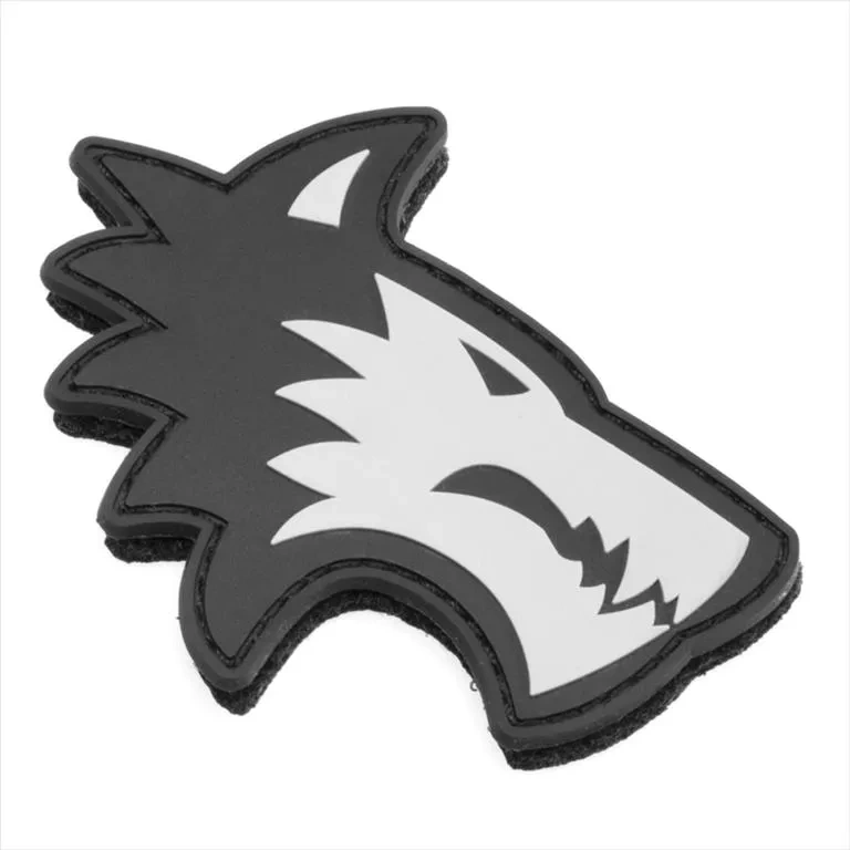 Lone Wolf Wolf Patch, Pvc
