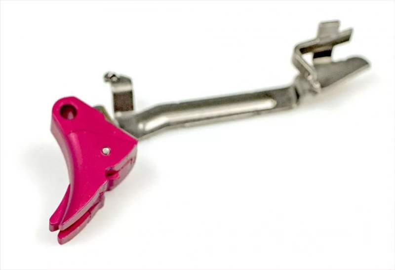 Lwd Ultimate Adjustable Trigger - Pink W/ 9/40 Trigger Bar See Website For Instructions