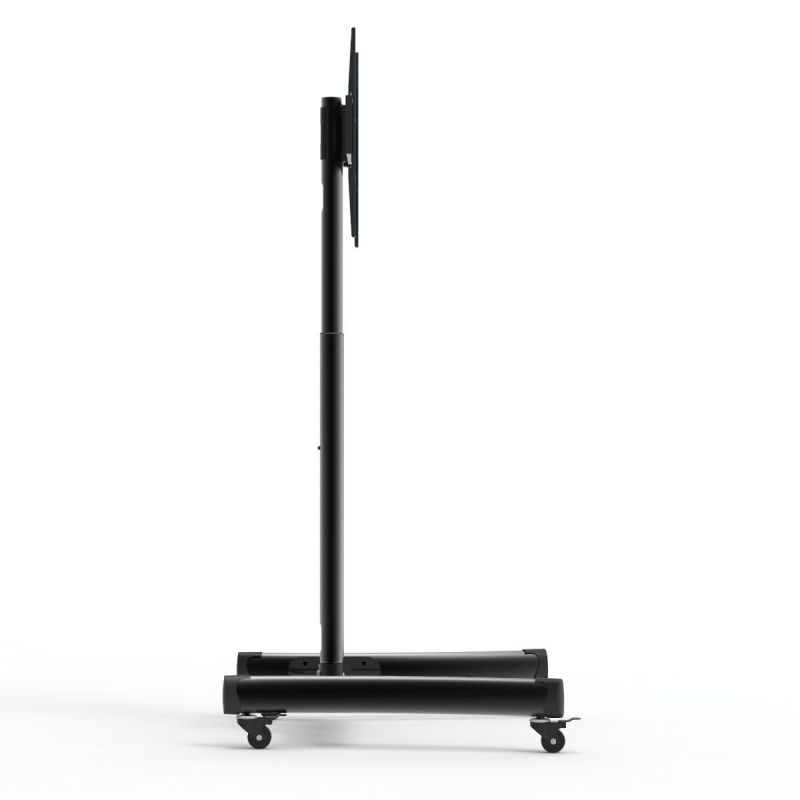 AdjustableHeight Rolling Tv Stand
