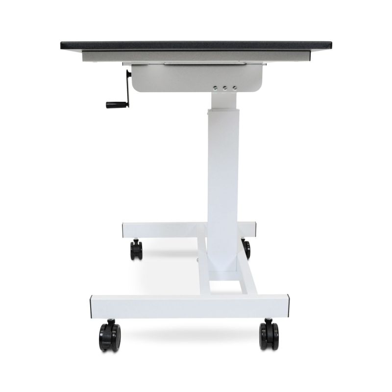 40" Single-Column Crank Stand Up Desk