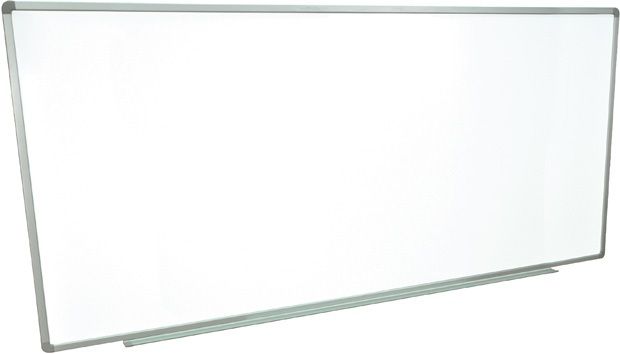 96"W X 40"H Wall-Mounted Magnetic Whiteboard