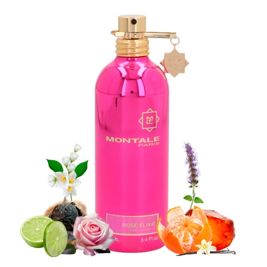 Montale Rose Elixir (L) 3.4 Oz Eau De Parfum