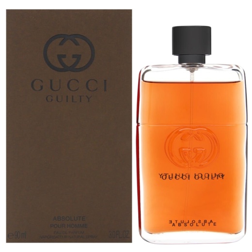 Gucci Guilty Absolute (M) Edp 3 Oz - Luxury Men's Fragrance