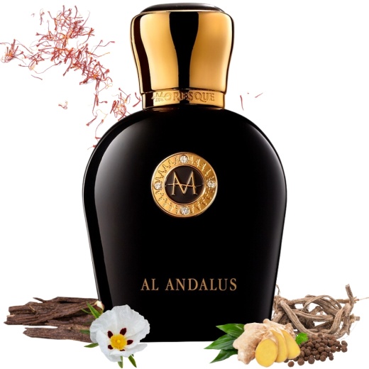 Moresque Parfums Black Collection Al-Andalus (U) Edp 1.7 Oz