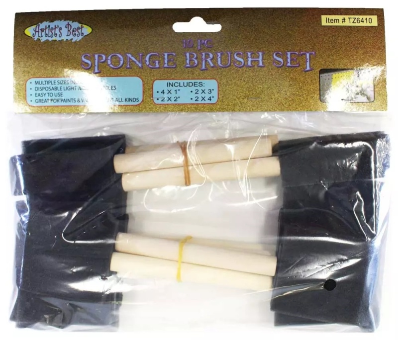 Artists Best Sponge Brush Set