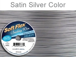 Soft Flex Beading Wire - Heavy - .024, 49 Strands