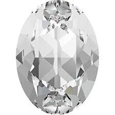 #4120 Swarovski Oval Fancy Stone- 18 X 13Mm - Crystal