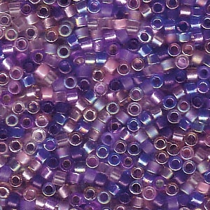 Db-Mix01 Lilacs - Miyuki Delica Seed Beads - 11/0