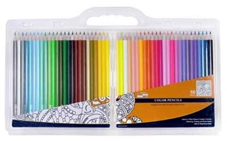 Pro Art Colored Pencils - 50 Count