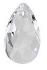16Mm Teardrop Pendant Crystal