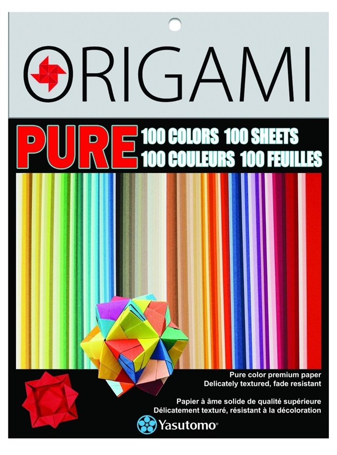 #4346 - Yasutomo Fold'ems Origami Paper - Pure Color Origami - 5 7/8"