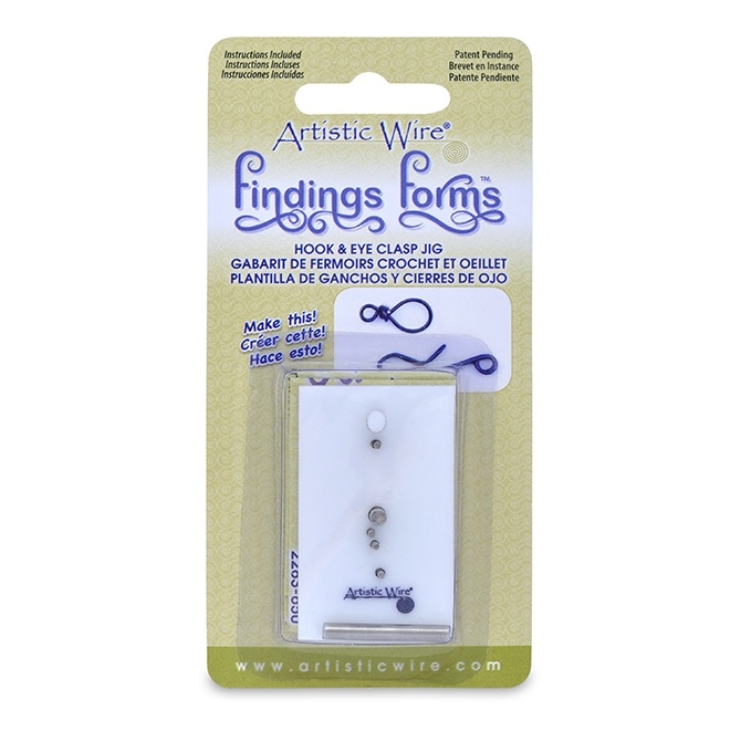Artistic Wire Findings Forms Jig Tool - Hook & Eye Clasp