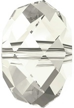 Swarovski 12Mm Briolette Bead (Gemstone) Silver Shade