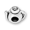 Sterling Large Hole Bead - #206 Teapot