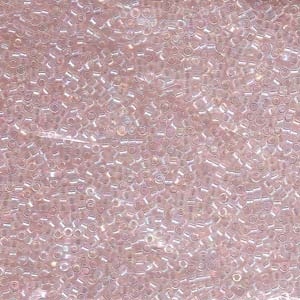 Db082 Lined Light Pink Ab - Miyuki Delica Seed Beads - 11/0