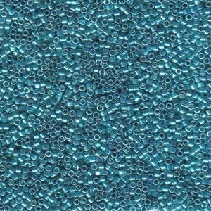 Db427 Galvanized Dark Aqua Dyed - Miyuki Delica Seed Beads - 11/0