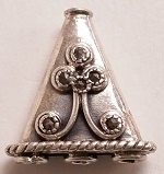 Marcasite 3 To 1 Cone End