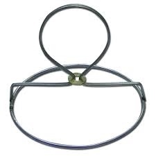 Lampshade Top Ring - Bulb Clip - 8"