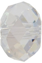 Swarovski 6Mm Briolette Bead (Gemstone) Crystal Moonlight