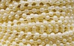 Fused String Pearls - 3Mm Ivory