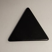 Acrylic Shape - Triangle 1 3/8"