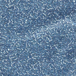 Db044 Silver Lined Light Blue - Miyuki Delica Seed Beads - 11/0