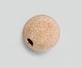 14Kt Rose Gold Filled Beads - Round Stardust Frosted - 6Mm