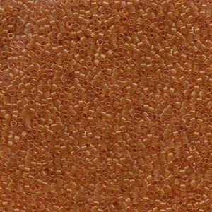 Db781 Dyed Matte Transparent Amber - Miyuki Delica Seed Beads - 11/0