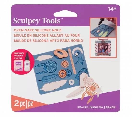 Sculpey Tools™ Oven-Safe Molds: Boho Chic