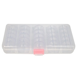 Beadsmith Bead Storage Container - 25 Stackable Containers With Storage Container